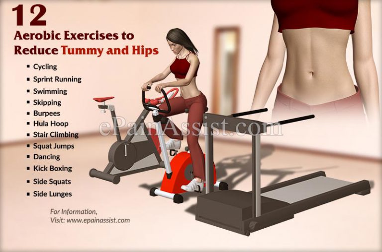 Aerobic Exercises to Reduce Tummy and Hips