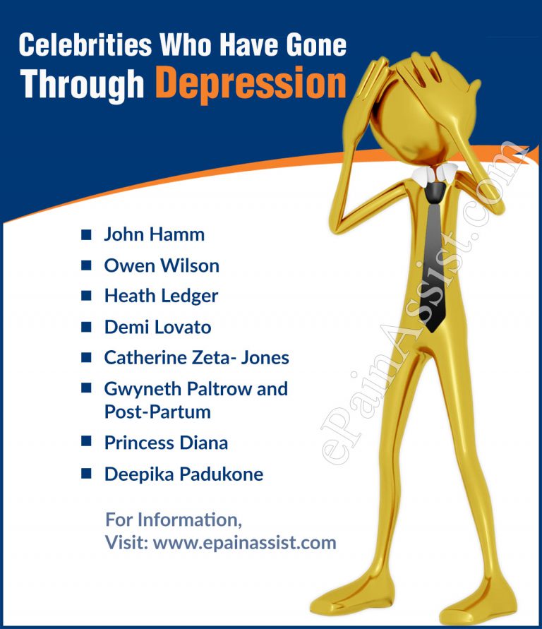 Celebrities Who Have Gone Through Depression