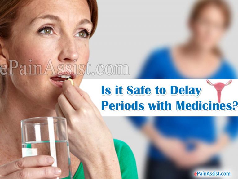 Is it Safe to Delay Periods with Medicines?