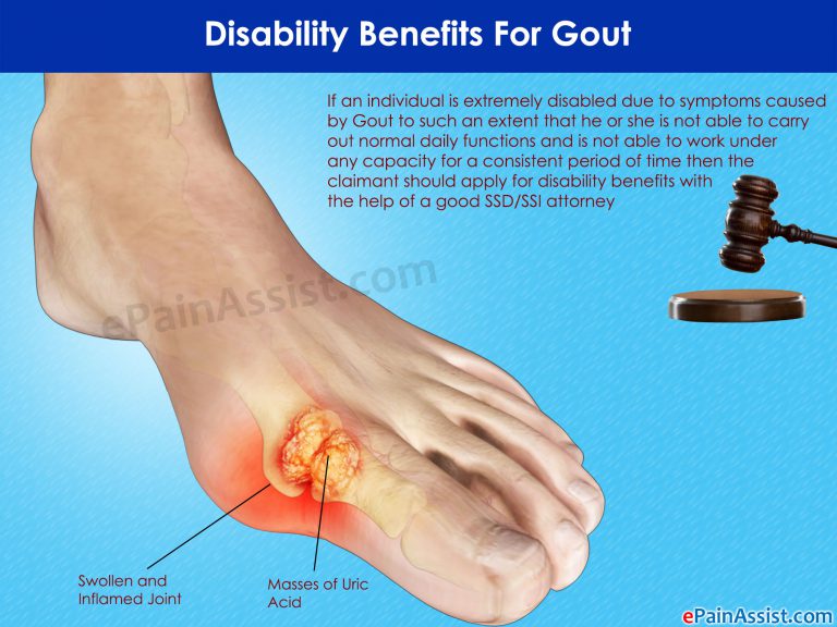Disability Benefits For Gout
