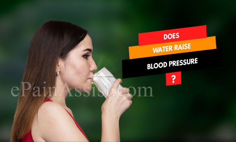 Does Water Raise Blood Pressure?