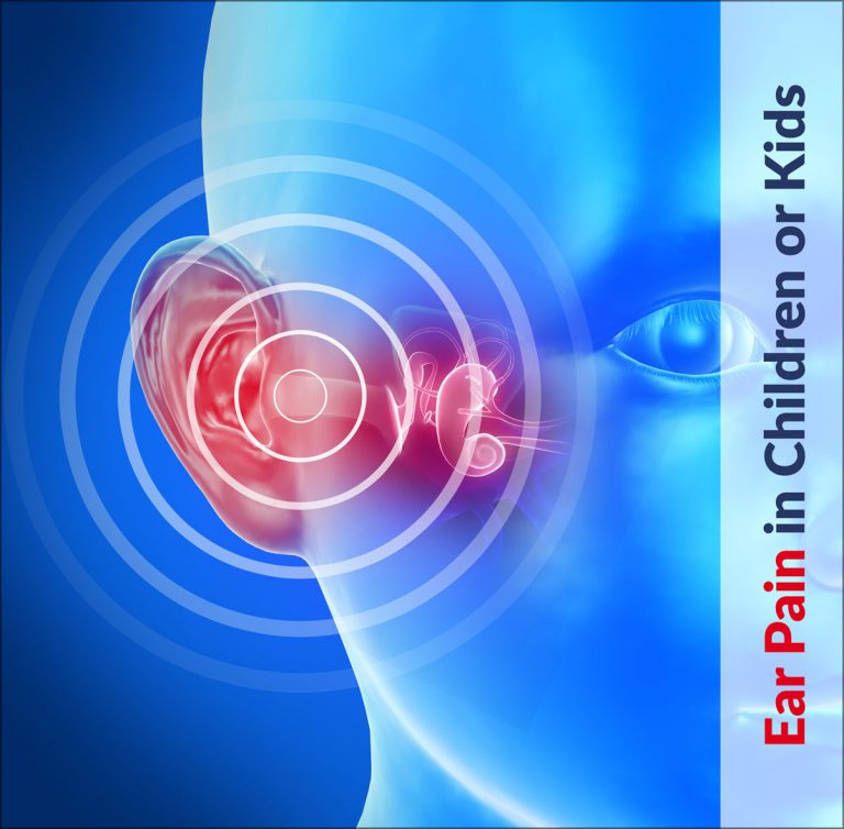 Ear Pain in Children or Kids, Its Causes, Symptoms, Treatment and Prevention