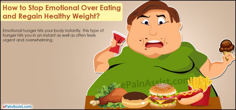 How to Stop Emotional Over Eating and Regain Healthy Weight?