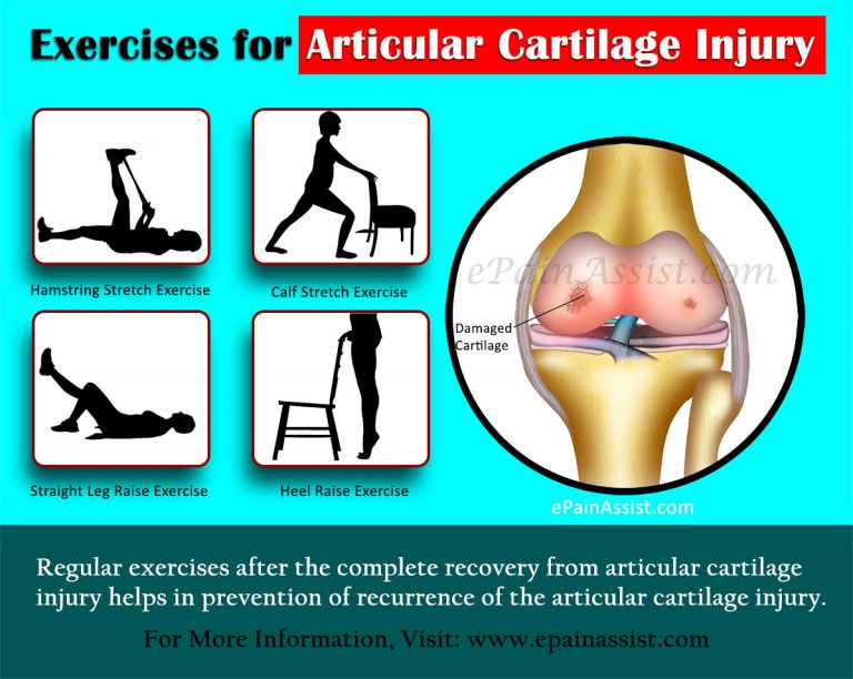 Rehab and Exercises for Articular Cartilage Injury