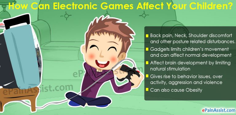How Can Electronic Games Affect Your Children?