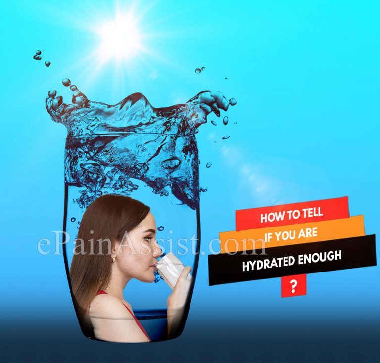 How To Tell If You Are Hydrated Enough?
