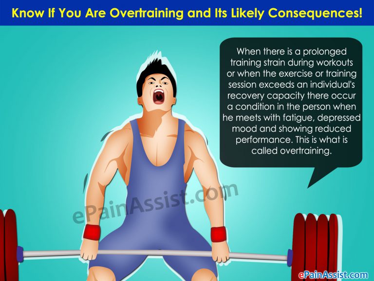 Know If You Are Overtraining and Its Likely Consequences!