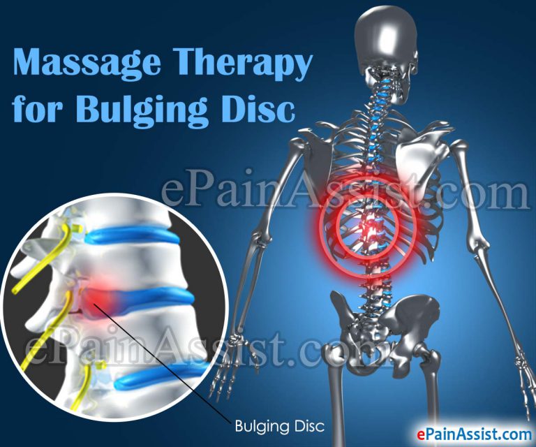 Massage Therapy for Bulging Disc: The Mini-Back Bend Technique!