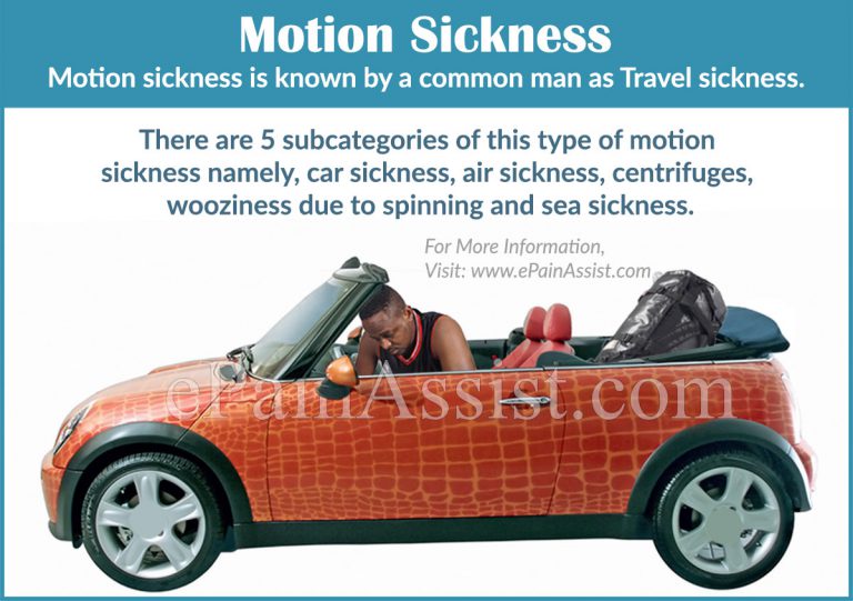 Motion Sickness: Types, Symptoms, Causes, Treatment, Prevention