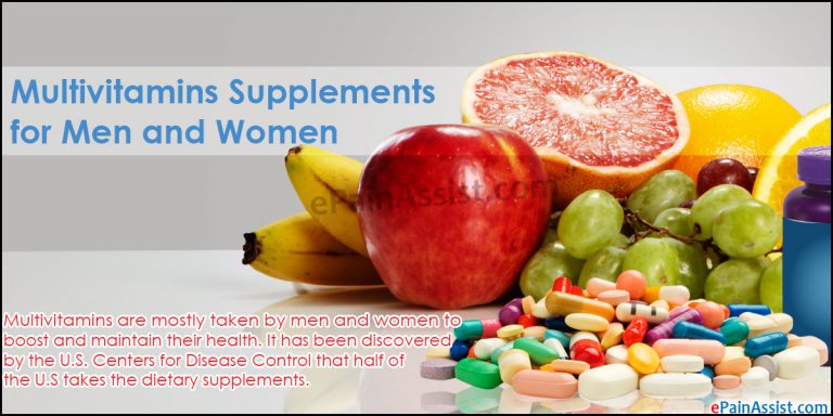 Choosing The Right Type of Multivitamins Supplements for Men and Women