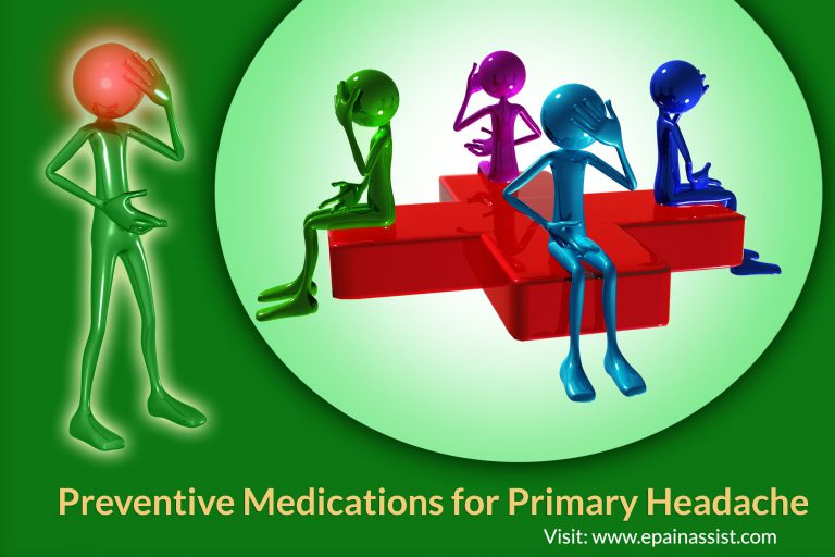 Preventive Treatment for Primary Headache: Preventing Cluster Headache, Tension Headache