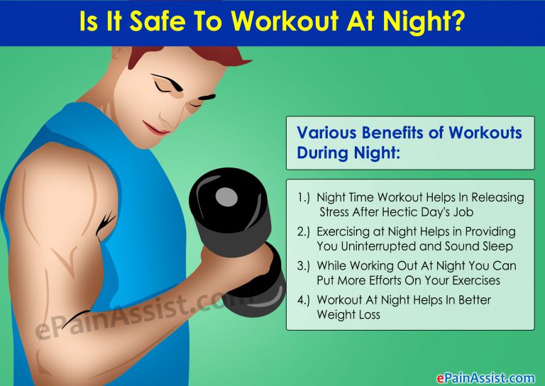 Is It Safe To Workout At Night?