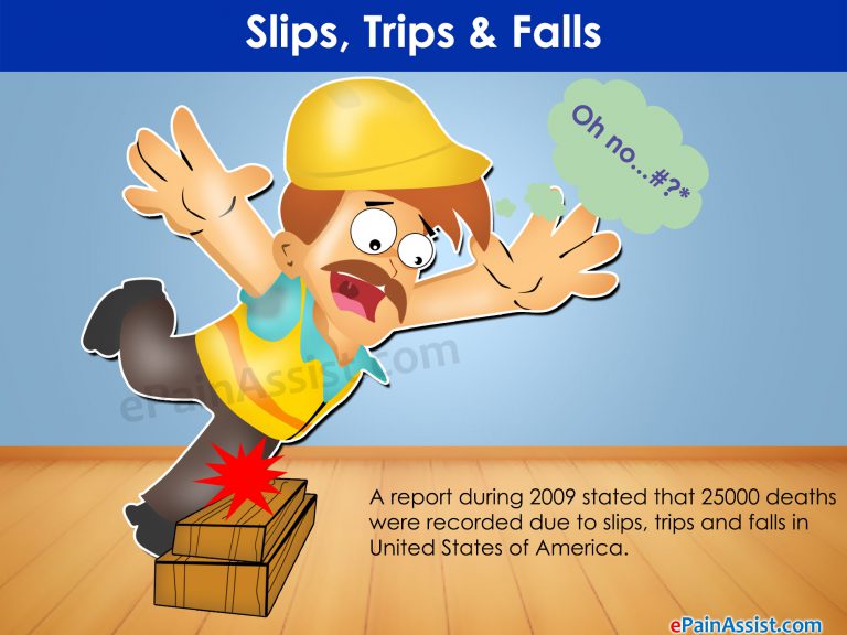 Slips, Trips & Falls: Prevention, Workplace Laws, Claims, Role of Attorney