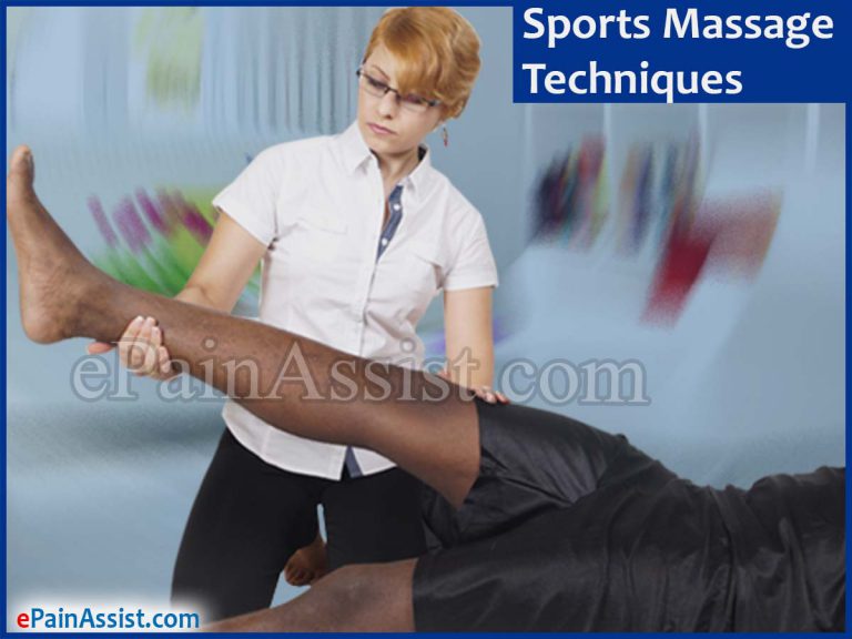 Sports Massage Techniques