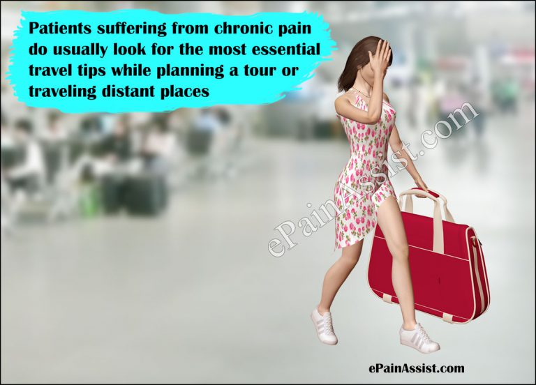 Travel Tips For Patients Suffering From Chronic Pain