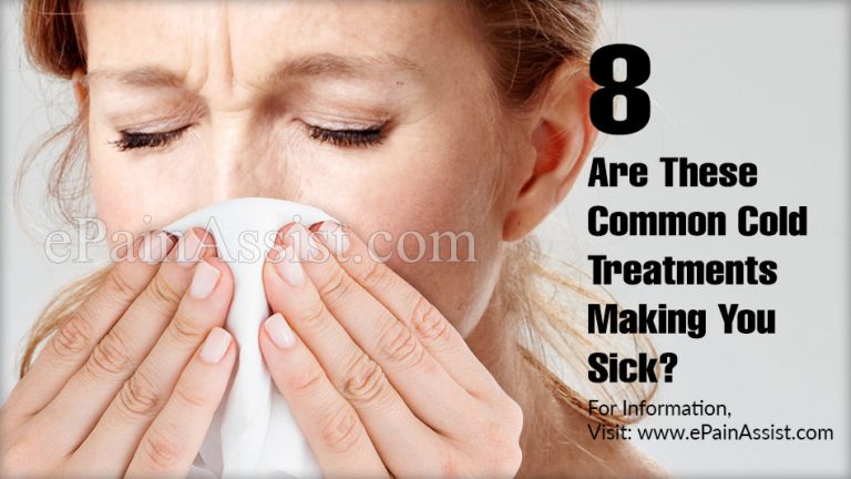 Are These Common Cold Treatments Making You Sick?