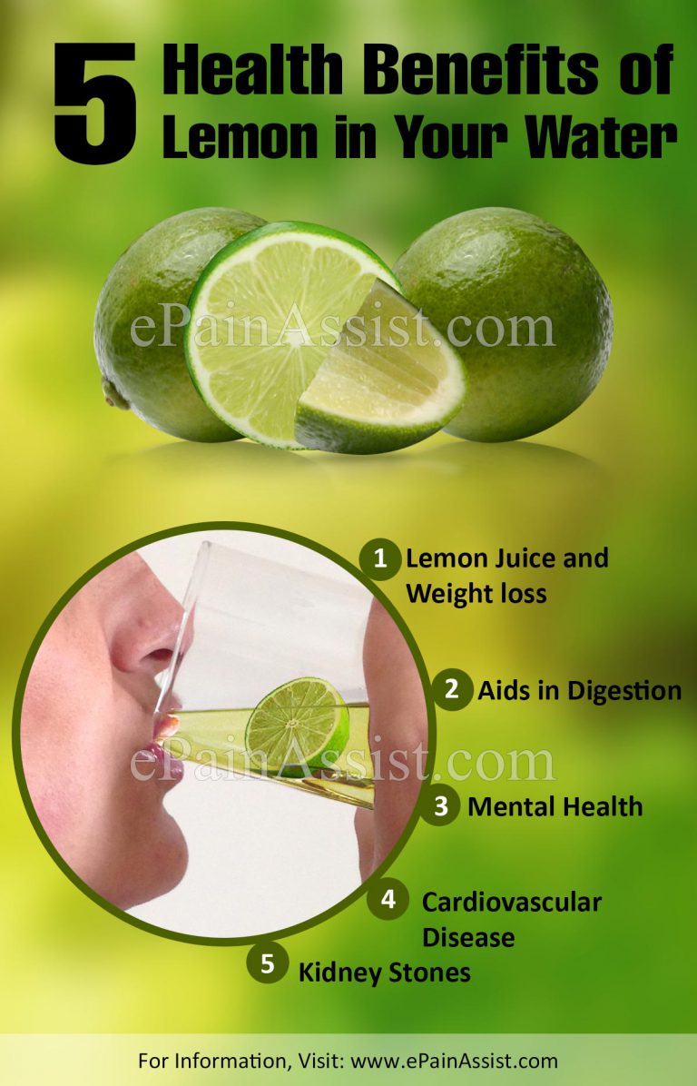 5 Health Benefits of Lemon in Your Water