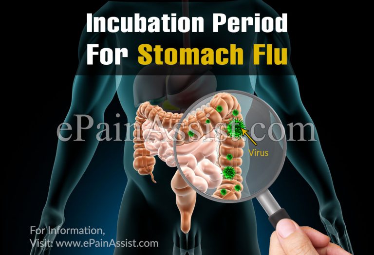Incubation Period For Stomach Flu