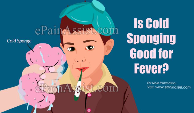 Is Cold Sponging Good for Fever?