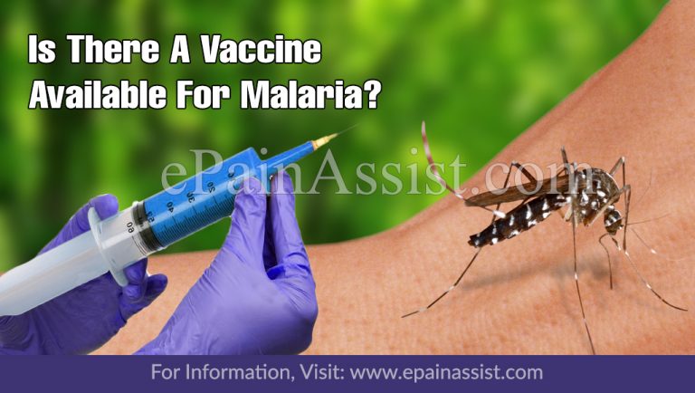 Is There A Vaccine Available For Malaria?