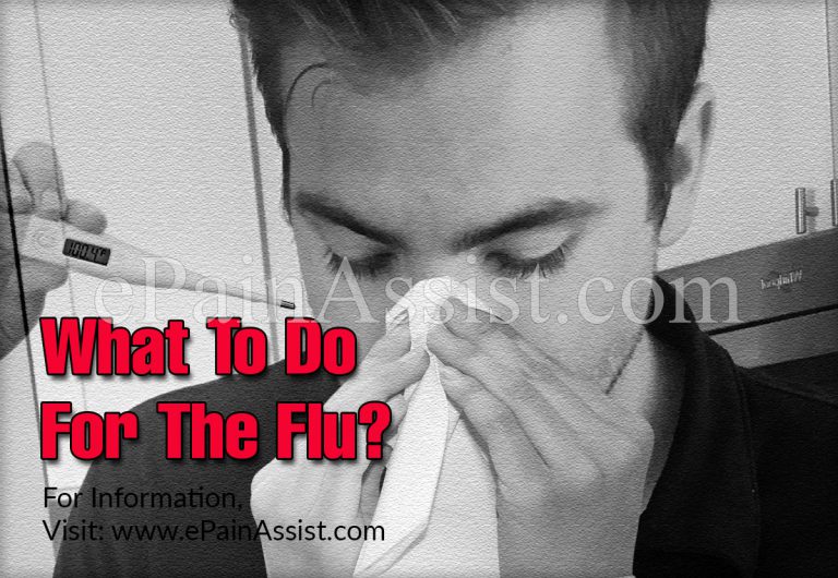 What To Do For The Flu?