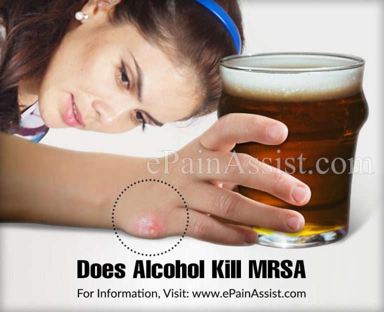 Does Alcohol Kill MRSA?