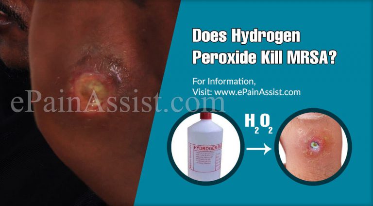 Does Hydrogen Peroxide Kill MRSA?