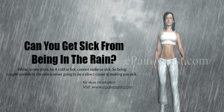 Can You Get Sick From Being In The Rain?
