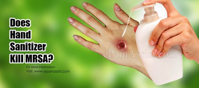 Does Hand Sanitizer Kill MRSA?