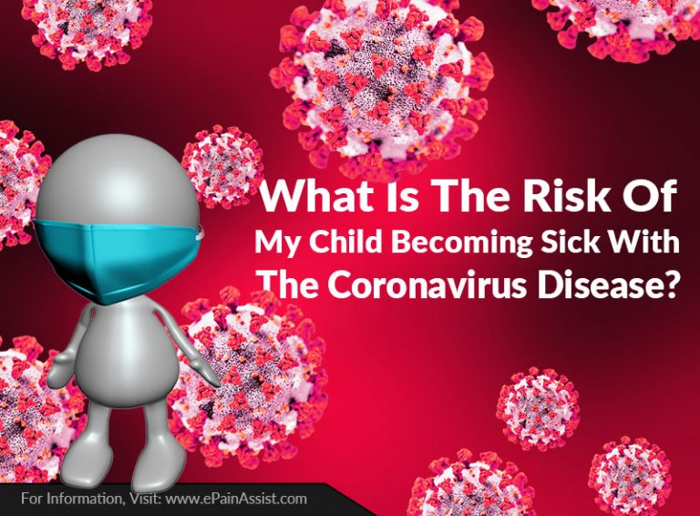 What Is The Risk Of My Child Becoming Sick With The Coronavirus Disease?