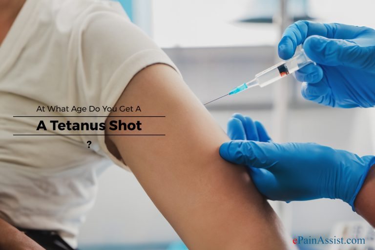At What Age Do You Get A Tetanus Shot?