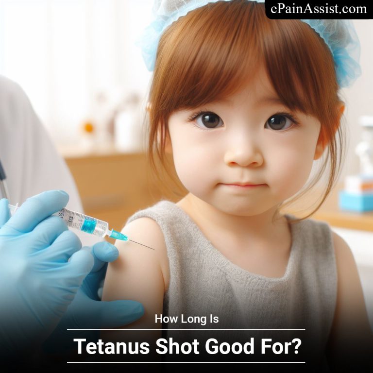 How Long Is Tetanus Shot Good For?