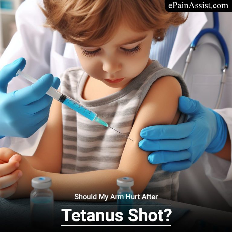 Should My Arm Hurt After Tetanus Shot?