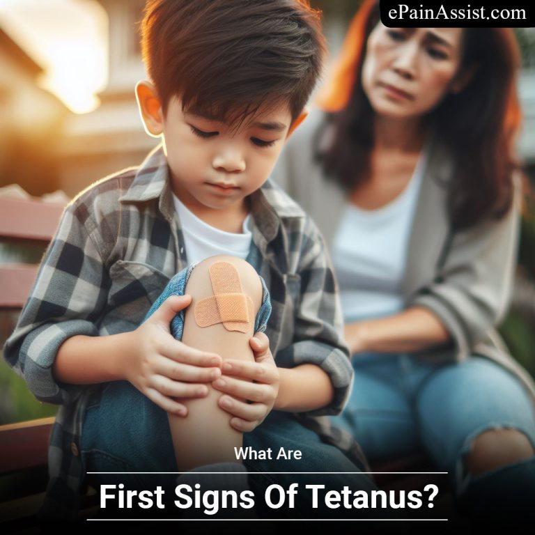 What Are The First Signs Of Tetanus?