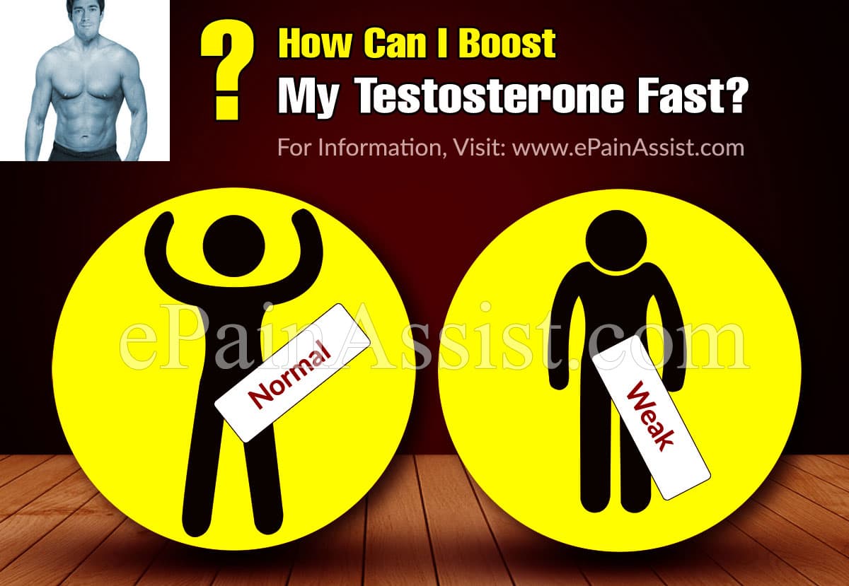 How Can I Boost My Testosterone Fast?