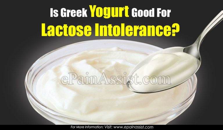 Is Greek Yogurt Good For Lactose Intolerance?