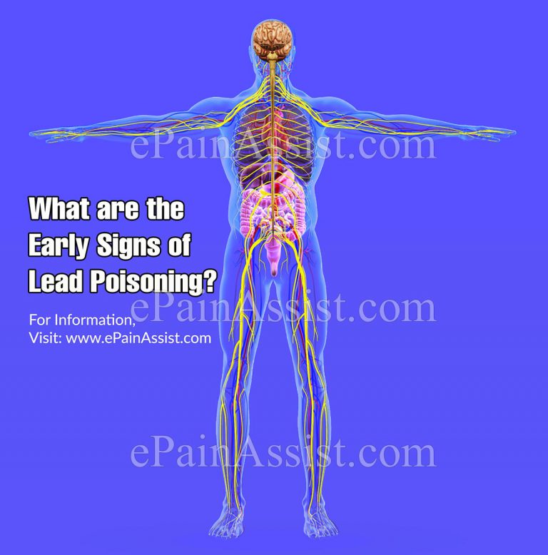 What Are The Early Signs Of Lead Poisoning?