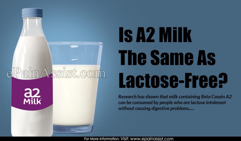 Is A2 Milk The Same As Lactose-Free?