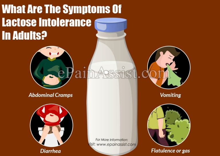 What Are The Symptoms Of Lactose Intolerance In Adults?