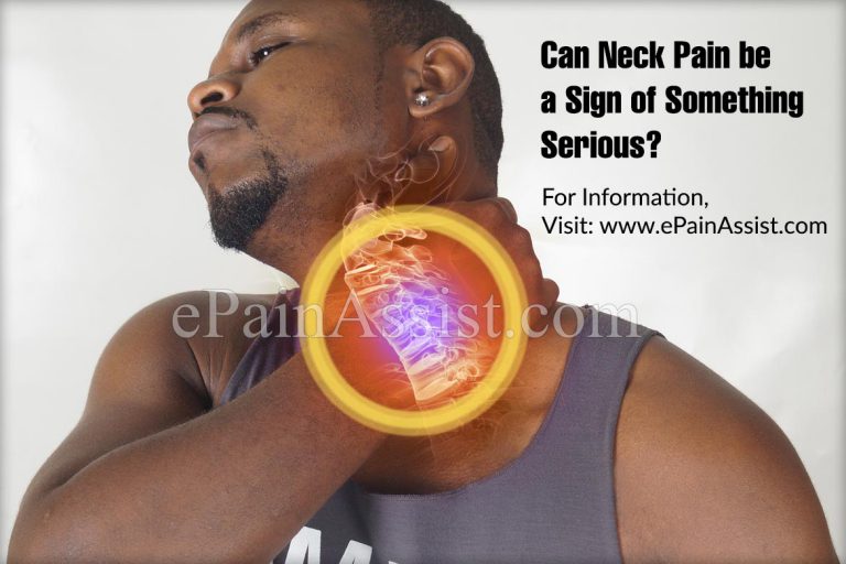 Can Neck Pain Be A Sign of Something Serious?