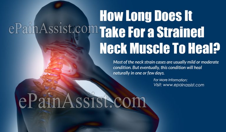 How Long Does It Take For a Strained Neck Muscle To Heal?