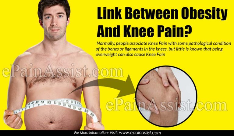 Link Between Obesity And Knee Pain & How Can Weight Loss Affect Knee Pain?