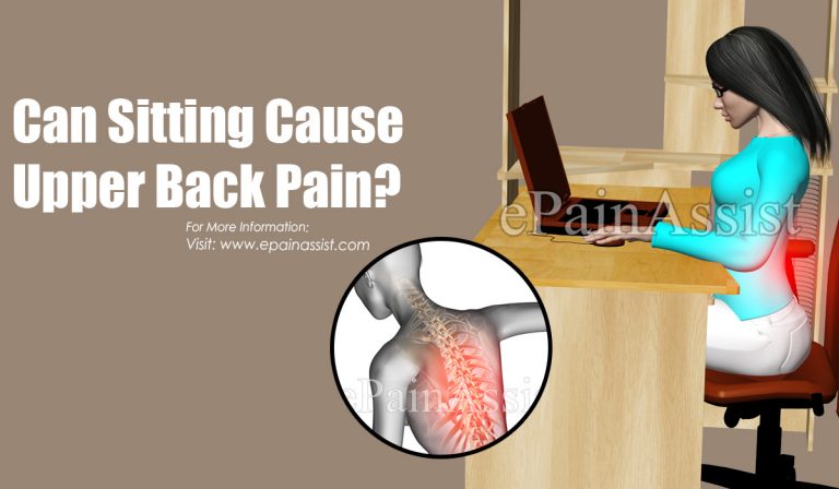 Can Sitting Cause Upper Back Pain?