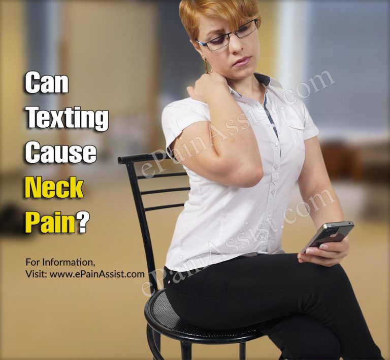 Can Texting Cause Neck Pain?