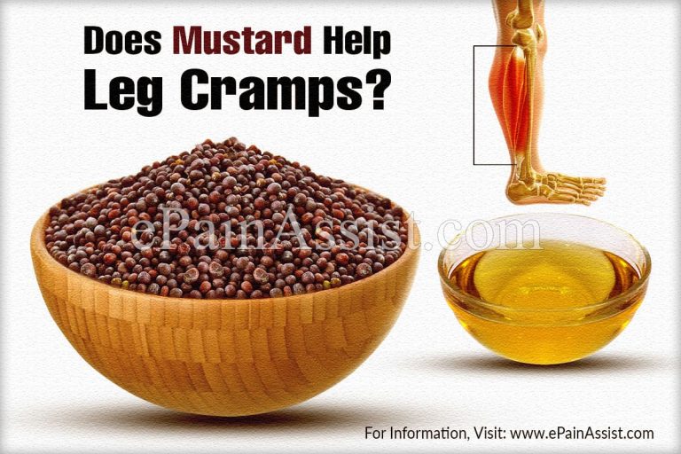 Does Mustard Help Leg Cramps?