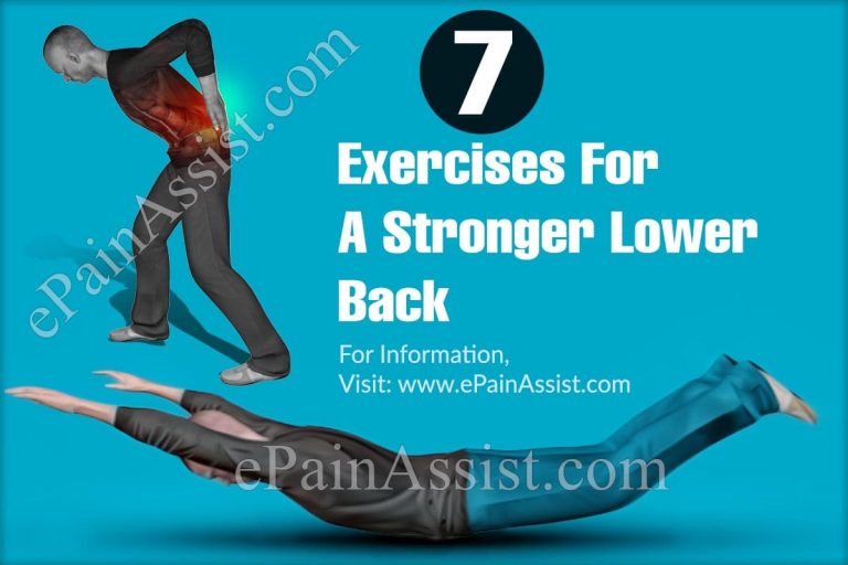 Exercises For A Stronger Lower Back