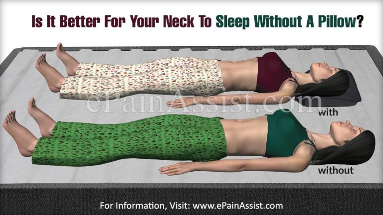 Is It Better For Your Neck To Sleep Without A Pillow?