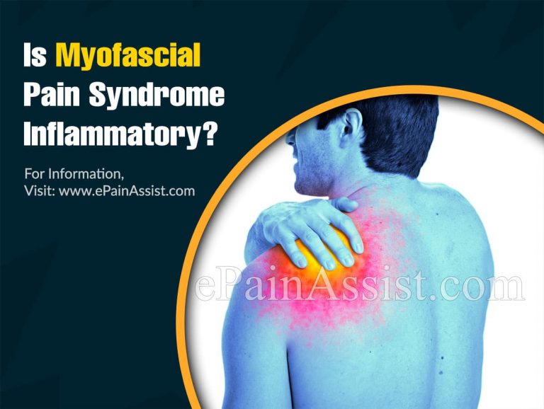 Is Myofascial Pain Syndrome Inflammatory?