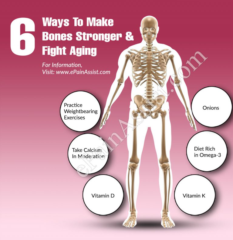 6 Ways To Make Bones Stronger And Fight Aging