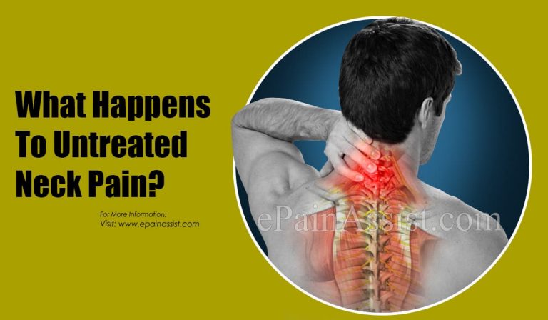 What Happens To Untreated Neck Pain & When To Go To Doctor For It?